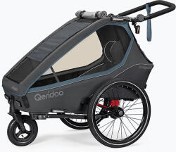 Qeridoo Remorcă pentru bicicletă Qeridoo Kidgoo 1 dark navy/blue