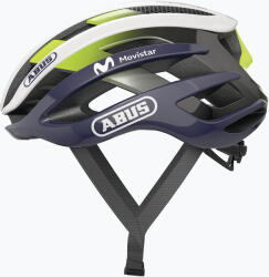 ABUS Cască de ciclism ABUS AirBreaker Movistar Team 24 navy/yellow/white