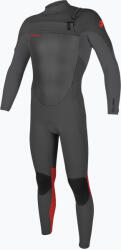 O'Neill Costum de înot pentru copii O'Neill Youth Epic 5/4 Chest Zip Full graphite/smoke/red