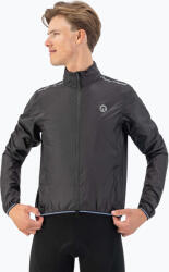 Rogelli Geacă de ciclism pentru bărbați Rogelli Essential Rain black
