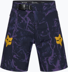 Fox Racing Pantaloni scurți de ciclism pentru copii Fox Racing Ranger Image Print Jr plum