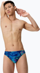 Speedo Boxeri de înot pentru bărbați Speedo Printed Brief pixel pool/navy
