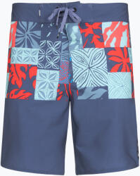 Quiksilver Pantaloni scurți de baie pentru bărbați Quiksilver Surfsilk Hawaii Blocked 19" Crown Blue