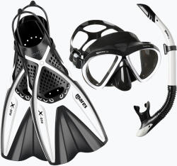 mares X-One Marea set de scufundări alb și negru 410794