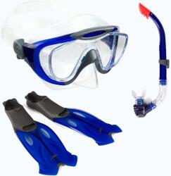 Speedo Glide Glide Snorkel Fin mască + aripioare + set snorkel albastru 8-016595052