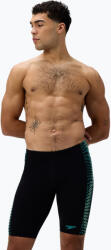 Speedo Jammeri de înot pentru bărbați Speedo Endurance+ Tech Panel Jammer negru/turcoaz gem