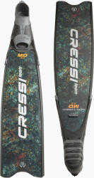 CRESSI Labe de scufundări Cressi Gara Turbo Carbon green camo