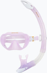 Aqualung Set de snorkeling Aqualung Combo Nabul mască + tub red/white