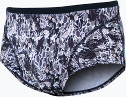 ZONE3 Bărbați ZONE3 Pacific Koa Brief Shorts negru/verde boxeri de înot