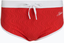 Speedo Slipuri de înot pentru bărbați Speedo Texture Brief 3.5" high risk red