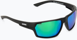uvex Ochelari de soare UVEX Sportstyle 233 P black matt / mirror green