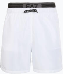 Giorgio Armani Șort de înot pentru bărbați EA7 Emporio Armani Logo Tape Boxer white