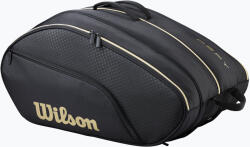 Wilson Geantă de padel Wilson Defy Padel black/gold