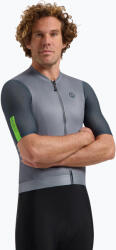 Rogelli Tricou de ciclism pentru bărbați Rogelli Fast purple / green
