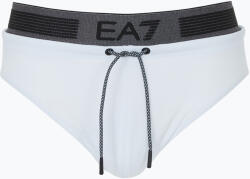 Giorgio Armani Slip de înot pentru bărbați EA7 Emporio Armani Logo Tape Brief white