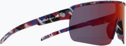 SPECT Eyewear Ochelari de soare Red Bull SPECT Dakota matt blue-burgundy pattern/smoke red-purple mirror