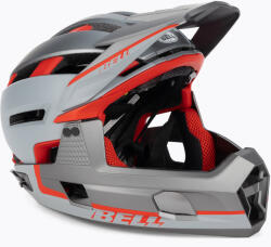 Bell Cască de bicicletă Bell FF Super Air R Mips Spherical gri-roșu BEL-7138148