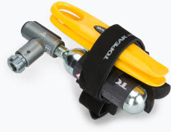 Topeak Pompă de bicicletă Topeak Air Booster Race Pod X galben T-TAB-RPX