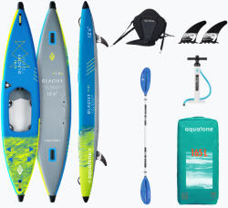 AquaTone Caiac gonflabil 1-persoană Aquatone Glacier 12'6