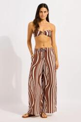 Seafolly pantaloni wide leg feminini Drawcord Wide PPY2-SPDZZI_88X (55541.PA)