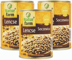 Natur farm lencse (3x400 g)