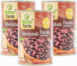 Natur farm vörösbab (3x400 g)