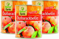 Natur farm őszibarack (3x820 g)