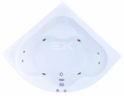 Aquatrend Kád, Aquatrend W-Bath Royal 150x150x63 Hydro rendszer