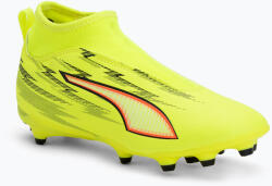 PUMA Gyerek focicipő PUMA Ultra 6 Match+ LL FG/AG Jr yellow alert/puma black/glowing red/lime squeeze