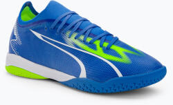 PUMA Férfi PUMA Ultra Match IT futballcipő ultra kék/puma fehér/pro zöld