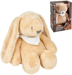 Nattou Sleepy Bunny 4in1 Zenélő Plüss Halványbarna - Sírásérzékelős Altató Játék Újszülött Kortól