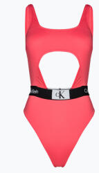 Calvin Klein Női egyrészes fürdőruha Calvin Klein Cut Out One Piece-RP calypso coral