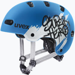 UVEX Gyerek sisak UVEX Kid 4 Style super hero blue matt