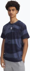 Under Armour Férfi Under Armour Curry Hvyweight Logo downpour póló szürke/fehér