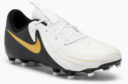 Nike Phantom GX II Academy FG/MG Junior fehér/metálarany érme/fekete gyermek focicipő