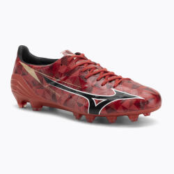 Mizuno férfi futballcipő α II Elite Md morelia 40. piros/fekete/arany