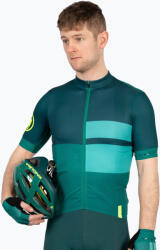 Endura Férfi kerékpáros póló Endura FS260 Print S/S emerald green