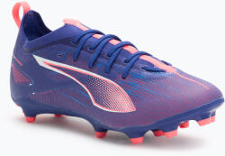 PUMA Ultra 5 Pro FG/AG Jr gyermek labdarúgócipő lapis lazuli/puma fehér/naplemente fénye