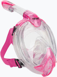 SEAC Egész arcos snorkeling maszk SEAC Libera transparent/pink