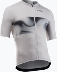 Northwave Férfi kerékpáros mez Northwave Force Evo light grey