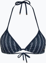 Tommy Hilfiger Triangle Rp Print zászlós láncos fürdőruha felső sötét éjszakai tengerészgyalogság