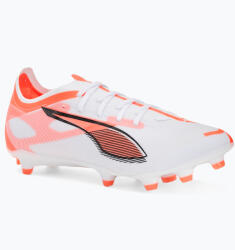 PUMA Férfi futballcipő PUMA Ultra 5 Match FG/AG puma fehér/puma fekete/izzó piros
