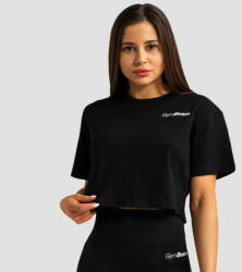 GymBeam Tricou pentru femei Cropped Limitless Black - GymBeam