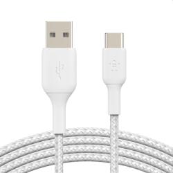 Belkin Limited Belkin Boost Charge Usb-a To Usb-c Cable_braided, 2m, White