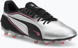 PUMA King Match FG/AG férfi futballcipő puma ezüst/puma fekete/napsütötte/napsütötte/puma fehér