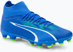 PUMA Ultra Pro FG/AG férfi futballcipő ultra kék/puma fehér/pro zöld