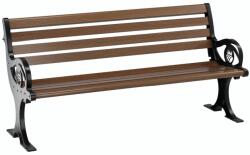 Garden Line alumínium kerti pad "CHARLOTTE" 150 x 58 x 74 cm (CH-ATO4096)