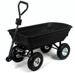 Garden Line kerti kocsi 75l Szín: Fekete (CH-WOZ0078B)