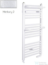 Radeco ROSA AD5-600/R 1250x650 törölközőszárítós radiátor, MERKURY 2 (ezüst) színben (Radeco_ROSA_AD5_600_R_MERKURY2)
