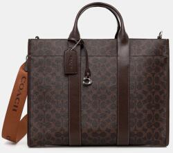 Coach táska Wesley Tote 42 x 31, 5 x 14, 5 cm - barna Univerzális méret
